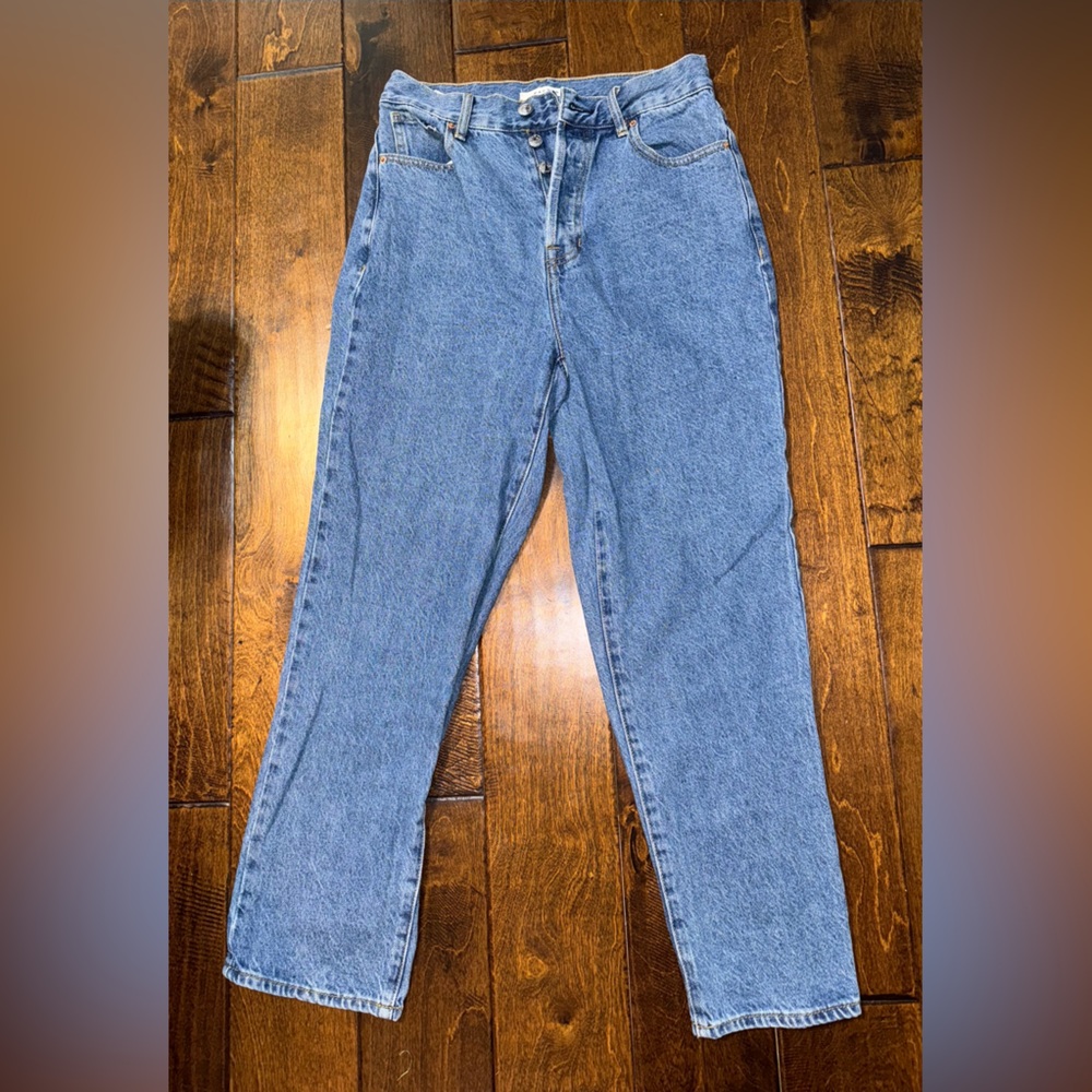 Pacsun High Rise Straight Blue Jeans 26